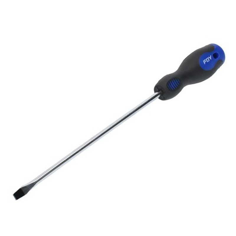 DESARMADOR BIMATERIAL PLANO 1/4 X 8