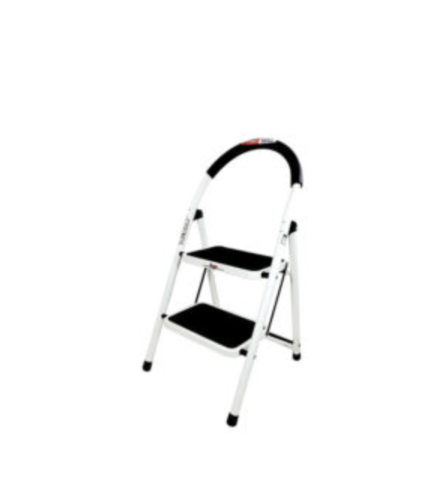Escalera byp casera pro 2 escalones blanca s/ barandal eem2