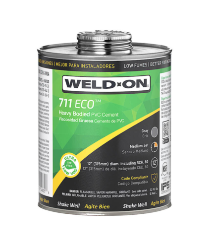 Pegamento weld on 711 pvc 1lt.