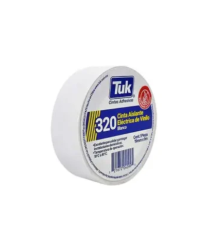 Cinta aislante tuk mod.320 blanca (pack. 10pzs)