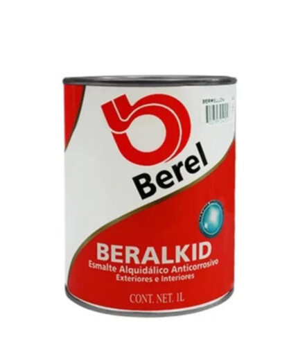 Pintura berel esmalte 424 negro (1lt)