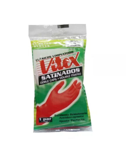 Guante de hule clasico vitex